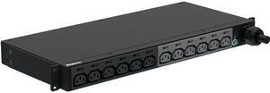 Panduit P12B47M 12-Port C13 L6-30 208V Horizontal Power Distribution Unit