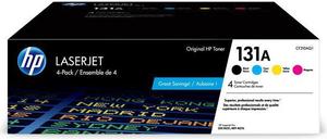 HP 131A 4-pack Black/Cyan/Magenta/Yellow Original LaserJet Toner Cartridges,