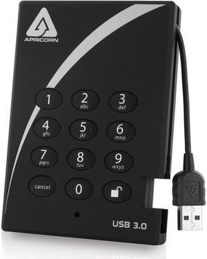 Apricorn Aegis Padlock A25-3PL256-S2000 2TB USB 3.0 External Solid State Drive
