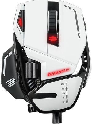 MAD CATZ R.A.T. 8+ Optical Gaming Mouse - White (MR05DCAMWH00)