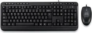 Adesso Akb-132Cb - Antimicrobial Multimedia Desktop Keyboard And Mouse