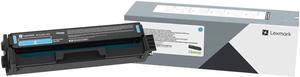 Lexmark C340X20 Laser Toner Cartridge Cyan in Retail Packaging