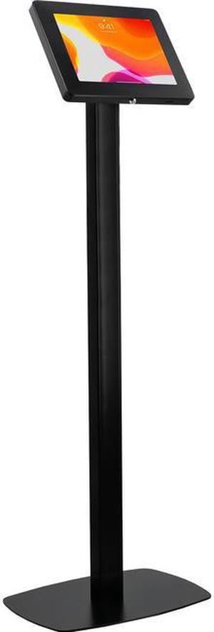 CTA Digital Premium Thin Profile Floor stand w/ Security Enclosure Black PADCHKB
