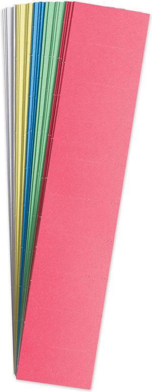 Data Card Replacement, 2 x 1, Assorted Colors, 1000/Pack FM1312
