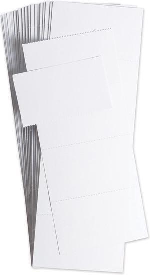 Data Card Replacement, 3 x 1.75, White, 500/Pack FM1513