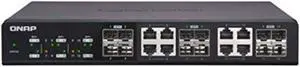 Qnap QSW-M1208-8C-US 12-port Switch w/ 4 SFP+ (Fiber)ports - 8 SFP+/RJ45 (Copper) Ports Qnap QSW-M1208-8C-US 12-port Switch w/ 4 SFP+ (Fiber)ports - 8 SFP+/RJ45 (Copper) Ports