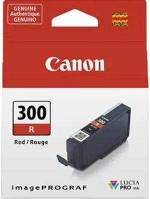Canon 300 R Red Standard Yield Ink Cartridge (4199C002)