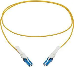 Tripp Lite 1m 400Gb Duplex Singlemode 8.3/125 OS2 Optic Cable Yellow N381C01M