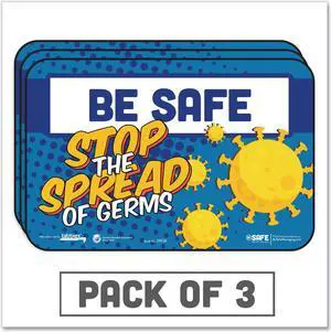 Tabbies Sign,Besafe Stop Germs,Be 29536