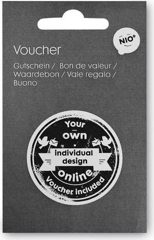 Custom Stamp Voucher, For Use with NIO 071509 Stamp 071596