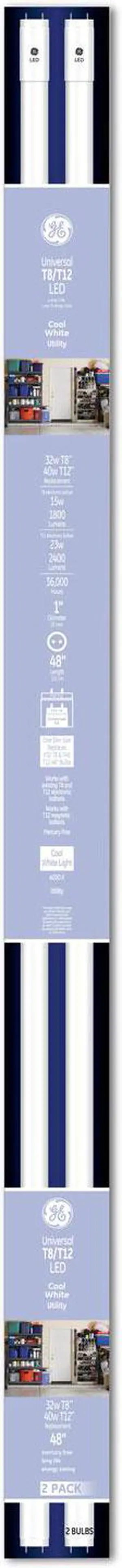 48" T8/T12 40 W T8 Tube Cool White 6/Carton 37168