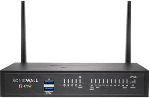 SonicWall TZ470W Wireless Firewall w/ Secure Upgrade Plus (2-Year Essential Protection Security Suite) | 02-SSC-6808
