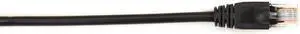 Black Box Cat6 Value Line Patch Cable, Stranded, Black, 4-ft. [1.2-m] - Category 6 For Network Device - 4 Ft - 1 X Rj-45 Male Network - 1 X Rj-45 Male Network - Black (cat6pc-004-bk)