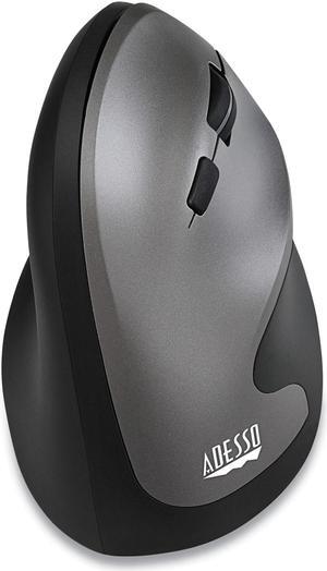 Adesso iMouse® A20 Antimicrobial Wireless Mouse Right Hand Black/Granite