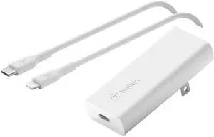Belkin 20W USB-C GaN PD Wall Charger White WCH009dq Belkin 20W USB-C GaN PD Wall Charger White WCH009dq