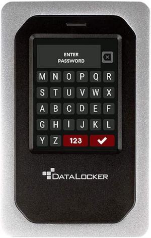 DataLocker DL4 FE 500GB USB 3.2 Portable External Hard Drive DL4500GBFE