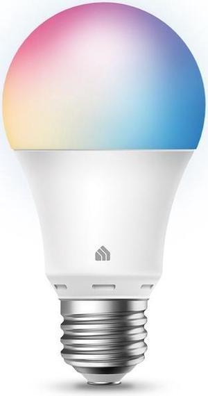 Kasa Smart Bulb, Full Color Changing Dimmable Smart WiFi Light Bulb Compatible with Alexa and Google Home, A19, 9W 800 Lumens,2.4Ghz only, No Hub Required, 1-Pack (KL125), Multicolor…