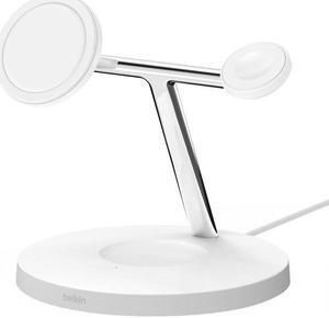 Belkin BOOST CHARGE Pro 3-in-1 Wireless Charger With MagSafe WIZ009TTWH
