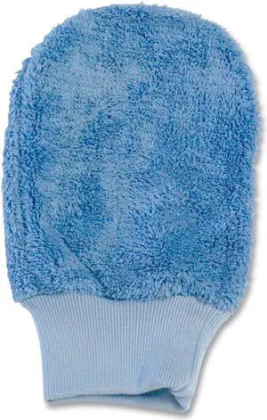 Microfiber Mitt without Thumb Blue 5" x 10" LFRMIT