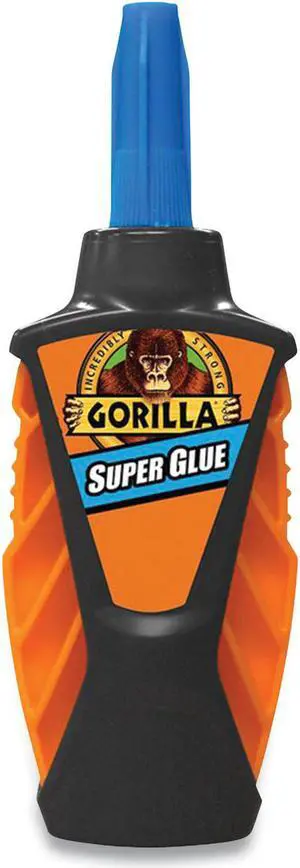 Gorilla Micro Precise Super Glue, 5,5 gram, Clear, (Pack of 1)