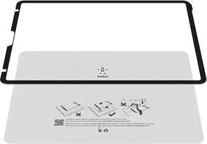 Belkin ScreenForce True Privacy Screen Protector for iPad 7th 10.3" iPad Black
