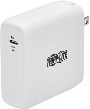 Tripp Lite Compact 1-Port USB-C Wall Charger White U280W01100C1G