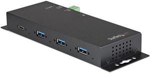 StarTech 4 Port 10Gbps Metal Industrial USB C Hub HB31C3A1CME