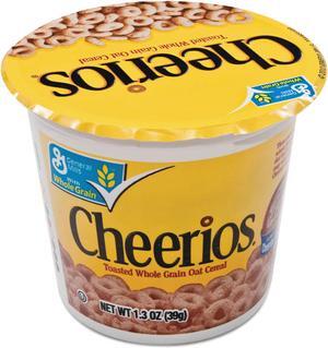 Cheerios Breakfast Cereal Single-Serve 1.3 oz Cup 6/Pack GEM13896