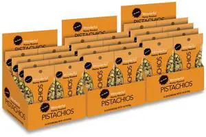 Wonderful No Shells Pistachios Honey-Roasted 2.25 oz Bag 24/Carton PAR91086