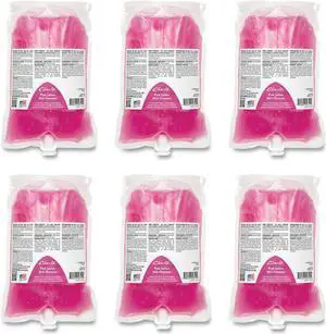 Betco Pink Lotion Skin Cleanser, Clean Bouquet, 1,000 mL Refill Bag, 6/Carton