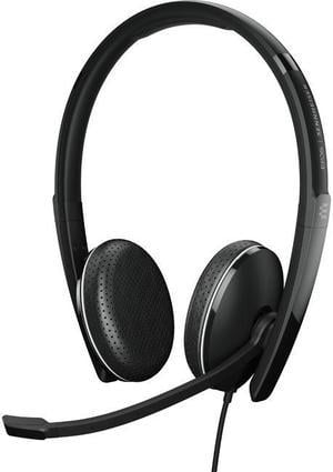 EPOS I Sennheiser ADAPT 165 USB II Stereo On Ear Mobile Headset Black (1000916)