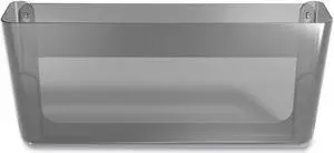 Tru Red Unbreakable Plastic Wall File, Legal, 15.4 x 4 x 7.6, Smoke