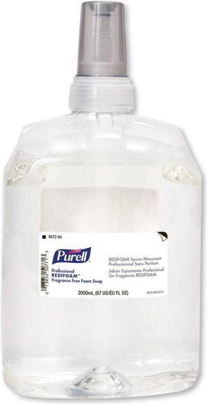 Professional REDIFOAM Fragrance-Free Foam Soap 2000 mL 4/Carton 867204