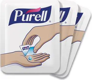 Purell Single Use Advanced Gel Hand Sanitizer 1.2 mL Packet Clear 2000/Carton 96302MNS