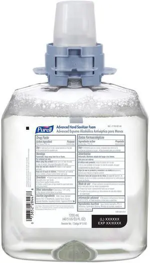 FMX-12 Refill Advanced Foam Hand Sanitizer 1200 mL 519204