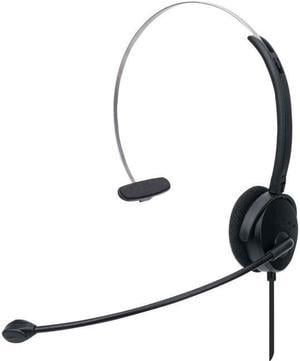 Manhattan Mono On-Ear USB Headset with Microphone 179867