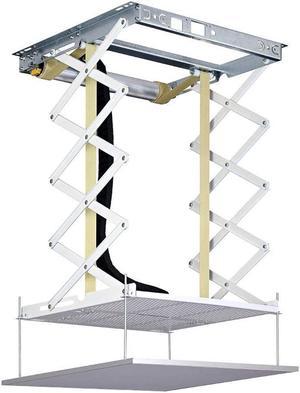 Monoprice Commercial Series Hidden Motorized Recessed Ceiling Projector Lift Mount (Max 44 lbs.)