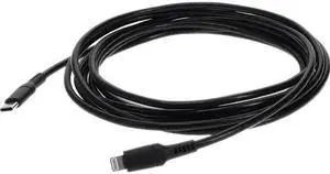 AddOn 1m USB-C 3.1 to Lightning M/M Sync Charge Cable Black USBC2LGT1MB