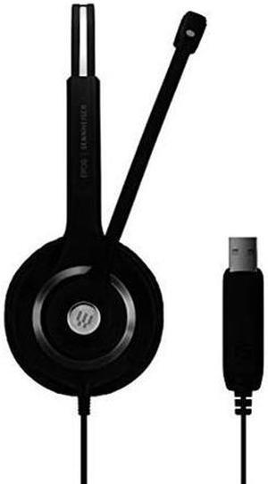EPOS Sennheiser SC230 Monaural On-Ear USB Wired Headset Black