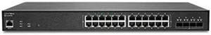 SonicWall SWS14-24FPOE Ethernet Switch 24 Ports - Manageable - Gigabit Ethernet, 10 Gigabit Ethernet - 10/100/1000Base-T, 10GBase-X - 2 Layer Supported - Modular - 500.40 W Power Consumption 02SSC8377