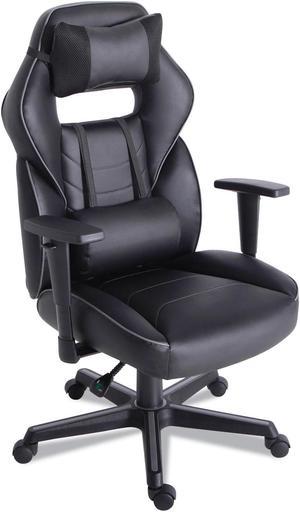 Alera Racing Style Ergonomic Gaming Chair Black/Gray BT51593GY
