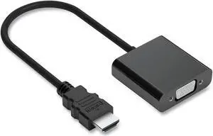 HDMI to VGA Adapter 6" Black NX29747