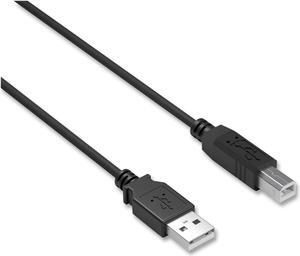 USB Printer Cable 6 ft Black NX29749