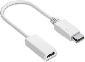 DisplayPort to HDMI Adapter 6" White NX60396