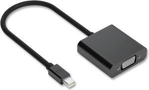 Mini DisplayPort to VGA Adapter 6" Black NX29744