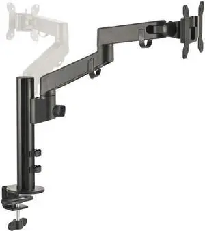 SIIG Single Pole Arm Multi-Angle Articulating Monitor Desk Mount CE-MT3D11-S1