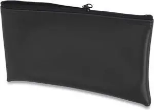 Fabric Deposit Bag 6 x 11 x 1 Vinyl Black 530976