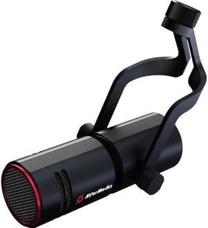 Avermedia Live Streamer MIC 330 - AM330 Creators Cardioid Dynamic XLR Microphone for Live Streaming and Podcasting