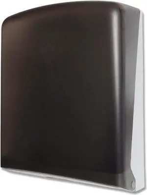 GEN 330-02 Folded Towel Dispenser, 11" x 4.5" x 14", Smoke GEN 330-02 Folded Towel Dispenser, 11" x 4.5" x 14", Smoke