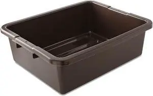 Bus/Utility Box 17.3" x 7" x 21.5" Brown FG335192BRN